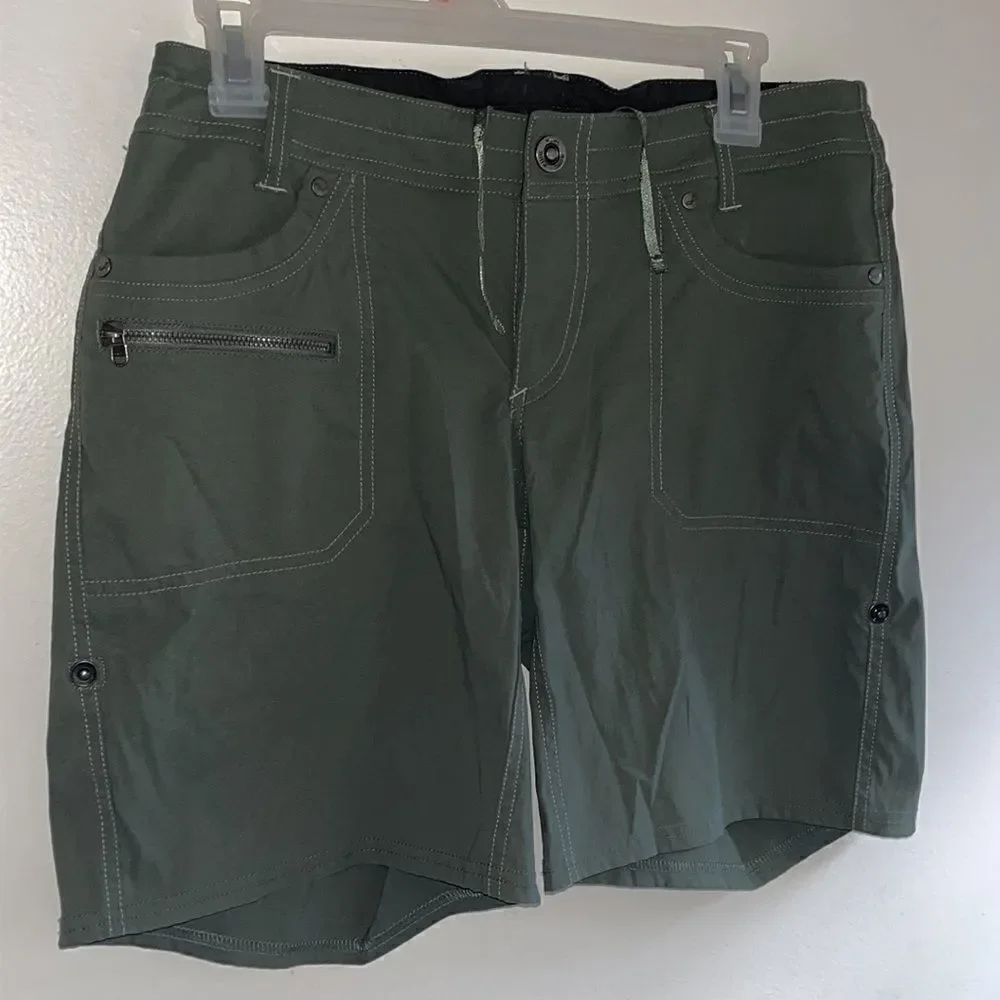 EXCELLENT CONDITION WOMEN’S KUHL 8” ROLLUP SHORTS - Picture 5 of 9